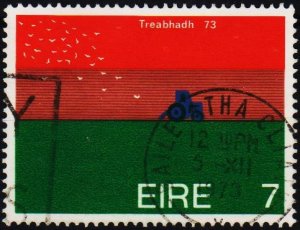 Ireland. 1973 7p S.G.333 Fine Used