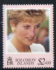 SOLOMON IS. - 1997 - Princess Diana - Perf Single Stamp - Mint Never Hinged