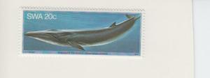 1980 South West Africa Fin Whale (Scott 441) MNH