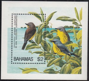 Bahamas 1995 MNH Sc #830 $2 Kirtland's warbler female on branch