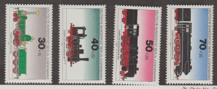 Germany Scott #9NB115-9NB118 Berlin Stamps - Mint NH Set