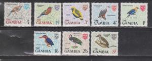 GAMBIA Scott # Between 215 - 225 MNH - Birds