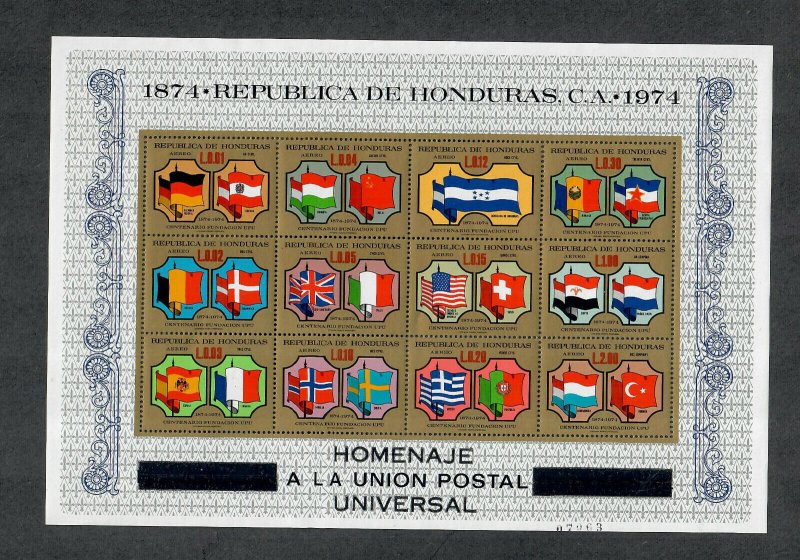 Honduras Sc#C562-574 M/NH/VF, Cv. $20.75