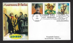 1998 Boy Scouts Celebrate Century # 3183j FDC S&T Cachets #'d