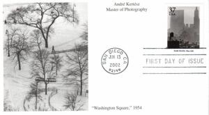 #3649r Andre Kertesz Mystic FDC 