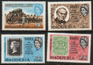 Rhodesia Sc #237-240 MNH