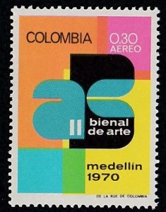 Colombia # C529, Art Exhibition, Mint NH