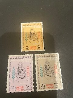 Jordan sc 454-456 MNH