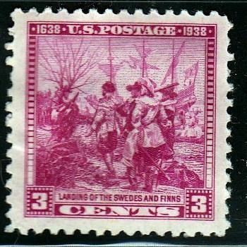 U.S. #836 Southwest Territory Sesquicentennial, used. SF