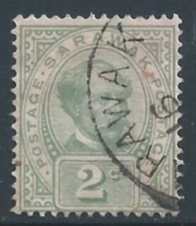 Sarawak #37 Used 2c Sir Charles Johnson Brooke