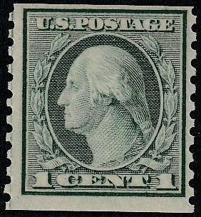 490 MNH coil single,  perf. 10 vert., unwatermarked - no per item S&H fees