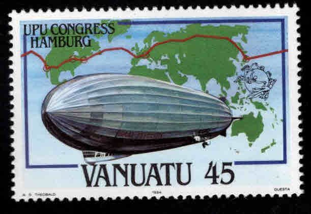 VANUATU Scott 359 MNH** Graf Zeppelin stamp