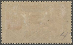 Chad, stamp, Scott#2,  mint, hinged, 2c, leopard, TCHAD, black