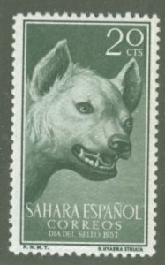Spanish Sahara; Scott 88; 1957; Unused;  NH