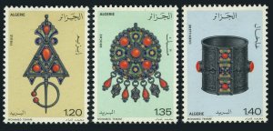 Algeria 621-623,MNH.Michel 731-733. Jewelry 1978.Fibula,Pendant,Ankle ring.