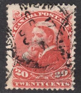 Canada Scott 46  Fine used.