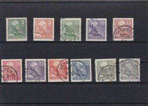 SWEDEN  MOUNTED MINT OR USED STAMPS ON  STOCK CARD  REF R883