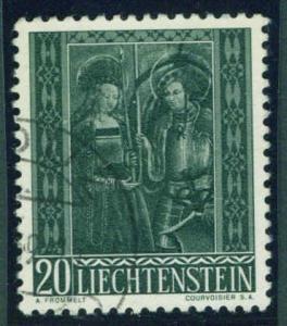 LIECHTENSTEIN Scott 329 used CTO stamp CV $2.50