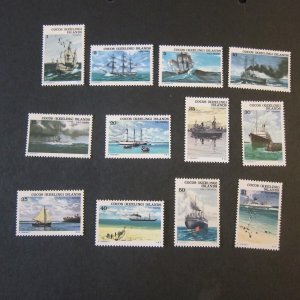 Cocos Island Sc 20-31 set MNH