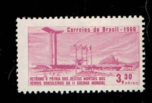 BRAZIL SCOTT#C104 1960 MEMORIAL - MNH