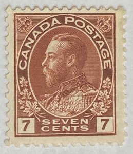 CANADA 1911-1925 #114 King George V 'Admiral' Issue - MH (CV 20$ +)