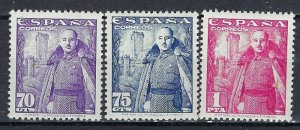 Spain 766-69 MNH 1948-49 Part set (ak2858)