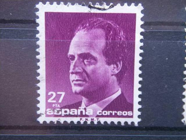 SPAIN, 1985, used 27p, King Juan Carlos I. Scott 2414-40