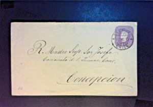 Chile 1897 Postal Stationary Used - Z918