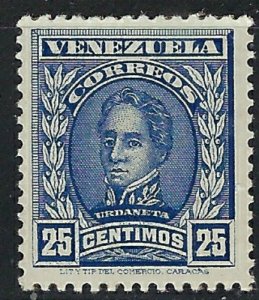 Venezuela 253 MH 1911 issue (an1707)
