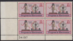 C86 Electronics Plate Block MNH