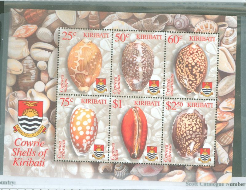 Kiribati #824a  Souvenir Sheet