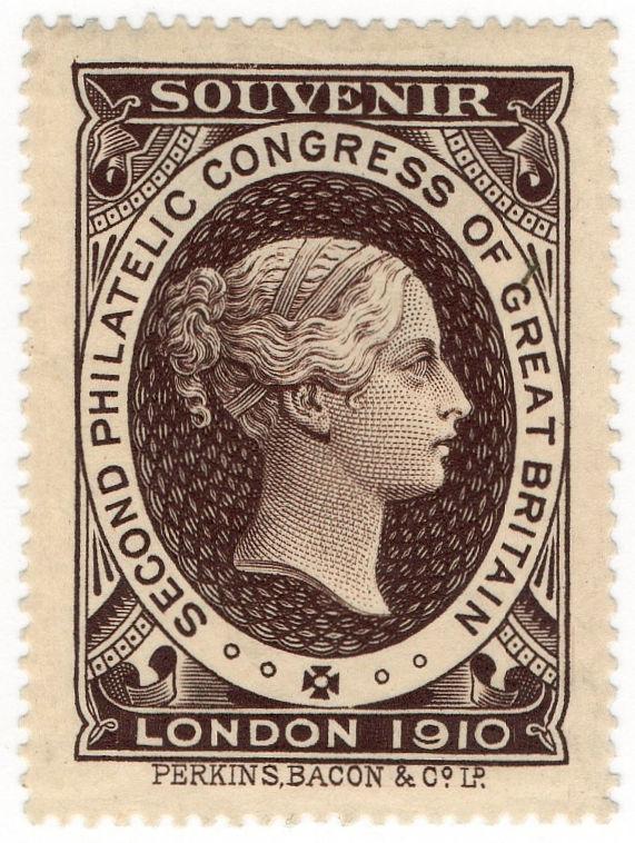 (I.B-CK) Cinderella : 2nd Philatelic Congress (London 1910)