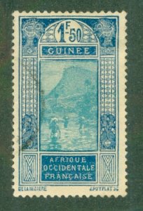 FRENCH GUINEA 99 USED (RL) 2594 CV $2.40 BIN $1.25