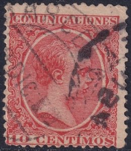 Spain 1899 Sc 250 used date cancels
