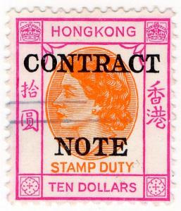 (I.B) Hong Kong Revenue : Contract Note $10