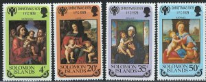 Soloman Islands Scott 413-416 MNH! 