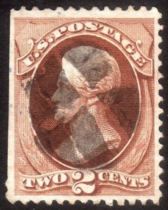 1870, US 2c, Jackson, Used, Sc 146