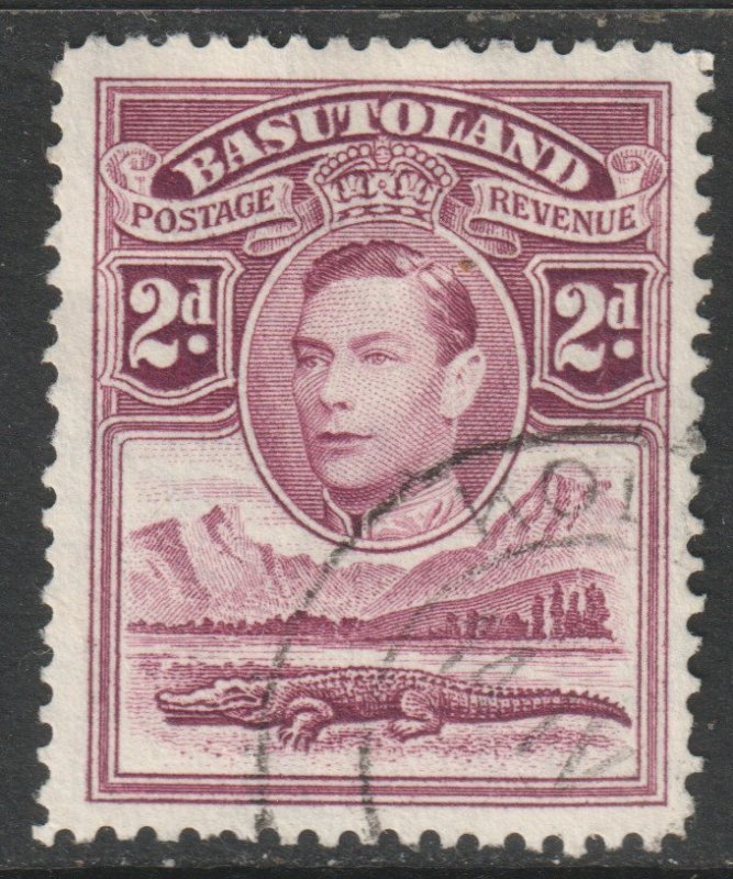 Basutoland Scott 21 - SG21, 1938 George VI 2d used