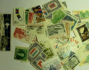 MNH Assortment 70 stamps $4.99 Face