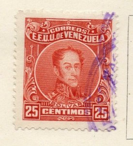 Venezuela 1922-27 Early Issue Fine Used 25c. NW-169154