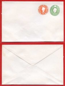 ESCP865 KGVI 1 1/2d and QEII 1/2d Compound Stamped to Order Envelope