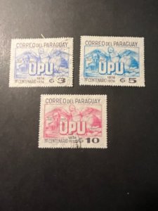 Paraguay sc 1551-1553 uhr