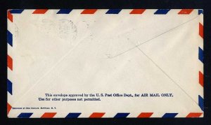 # C11 on CAM # 27 First Flight cover Fort Wayne, IN - 3-5-1930 - # 2
