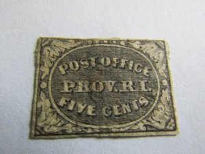 US STAMPS Scott #10X1 IMPERF MINT 1846, Part of OG, APS Certificate,