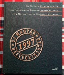 COLLECTION OF HUNGARY STAMPS 1997 COMPLETE YEAR BOOK