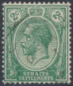 Straits Settlements    SC# 180   Used   wmk crown CA script  see details & scans