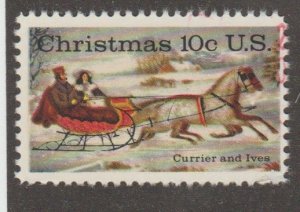 USA 1551 Christmas 1974 Horse & Sleigh