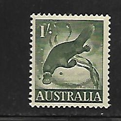 AUSTRALIA, 324,MINT HINGED, PLATYPUS