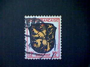 Germany (Allied Occupation-French Zone), Scott #4N12, used(o), Palatinate, 12pf