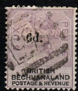 Bechuanaland #24 F-VF Used CV $20.00 (X1717)